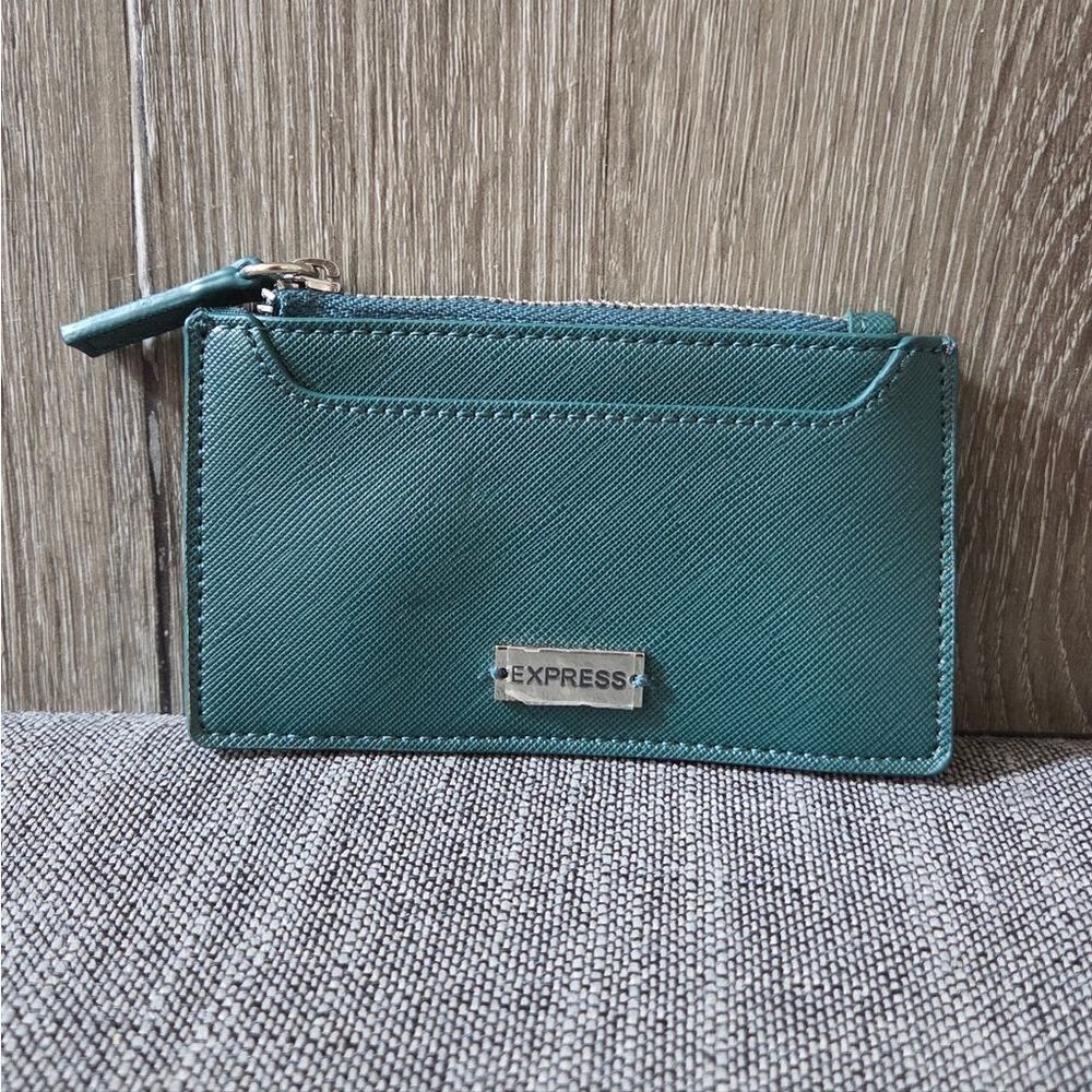 Express Teal Card Wallet